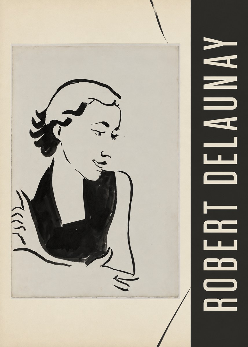 Robert Delaunay Figure Study No2 - Plakat