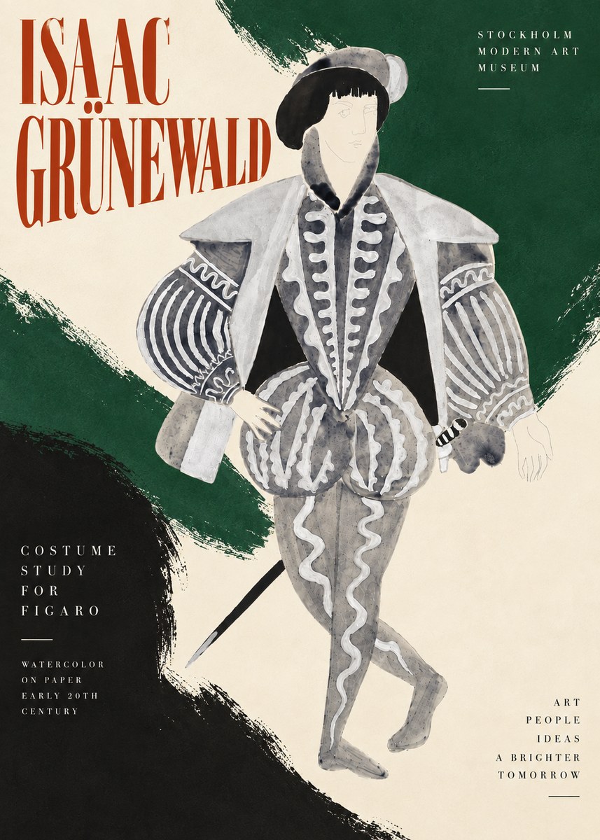 Isaac Grünewald Figaro II No5 - Plakat