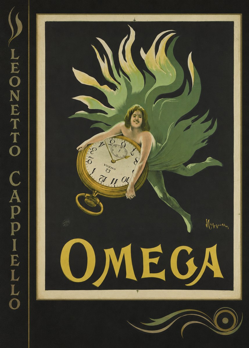 Leonetto Cappiello Omega No2 - Plakat