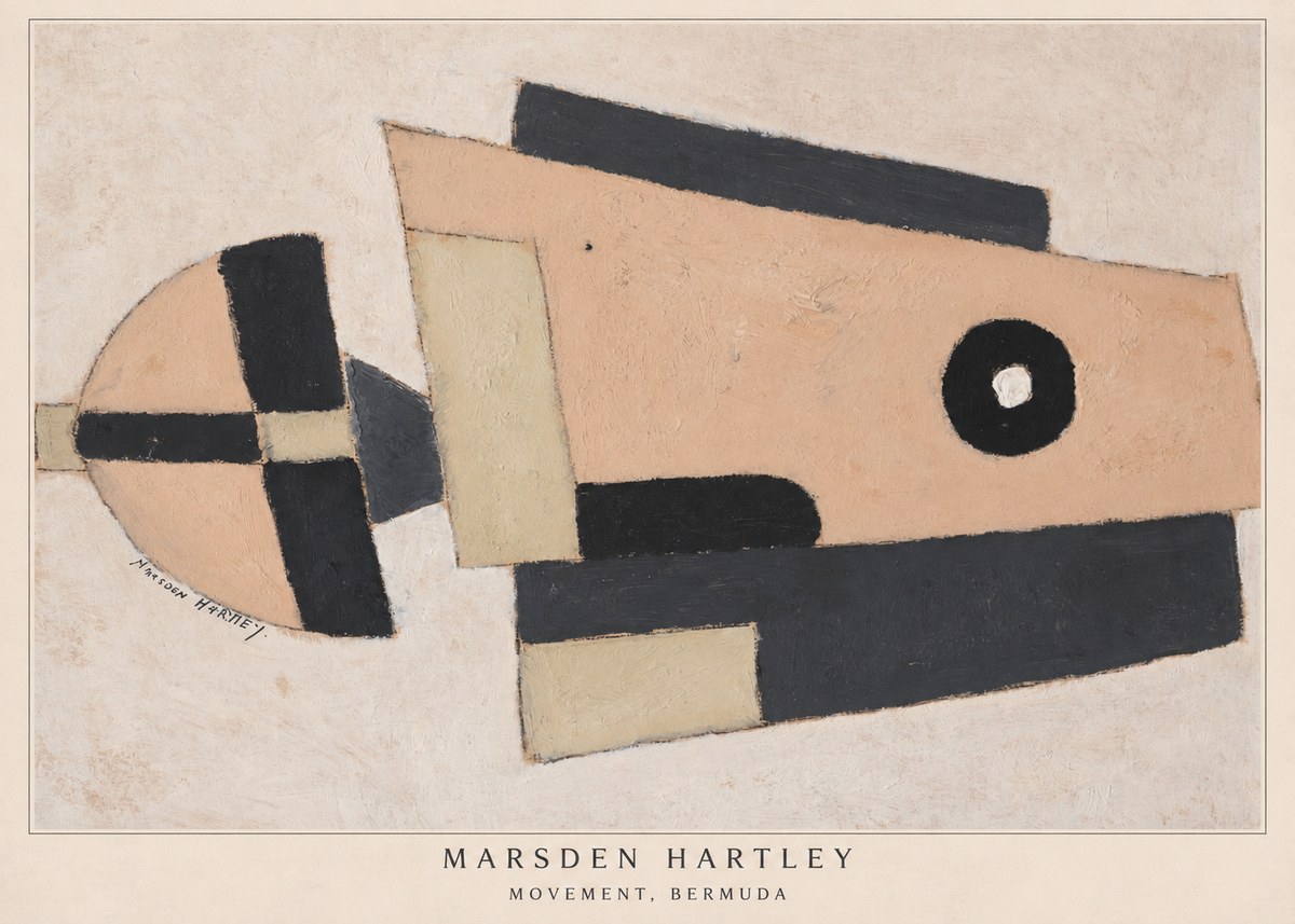 Marsden Hartley Movement, Bermuda No6 - Plakat