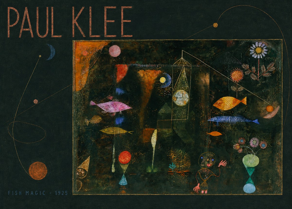 Paul Klee Fish Magic II No5 - Plakat