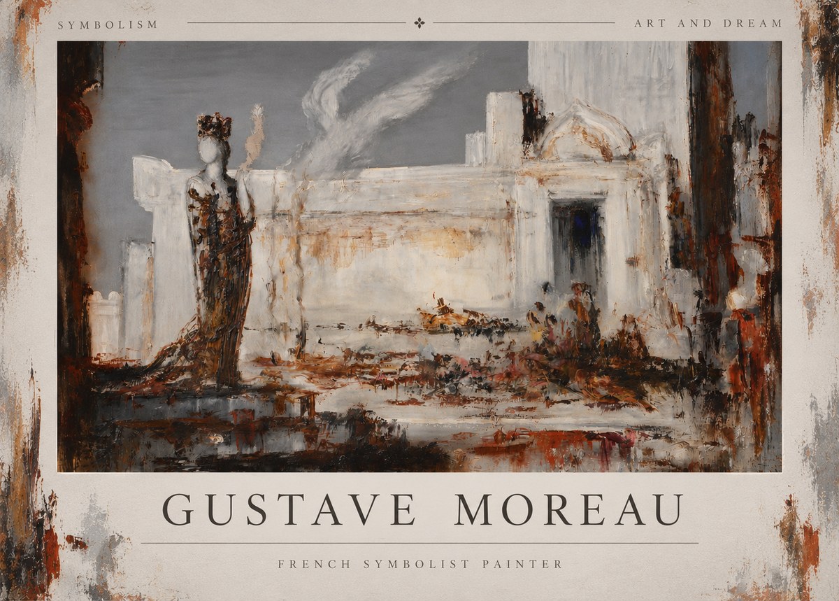 Gustave Moreau Untitled I No2 - Plakat