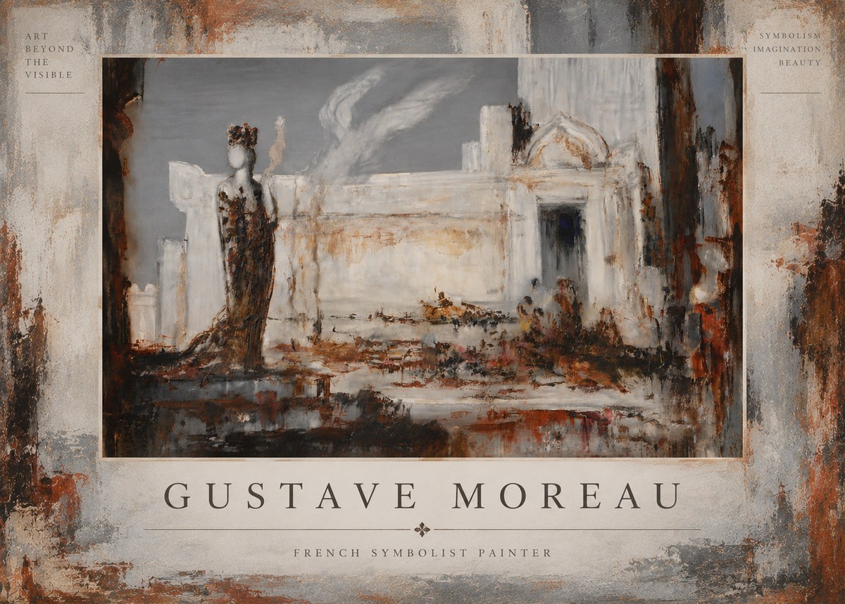 Gustave Moreau Untitled I No5 - Plakat