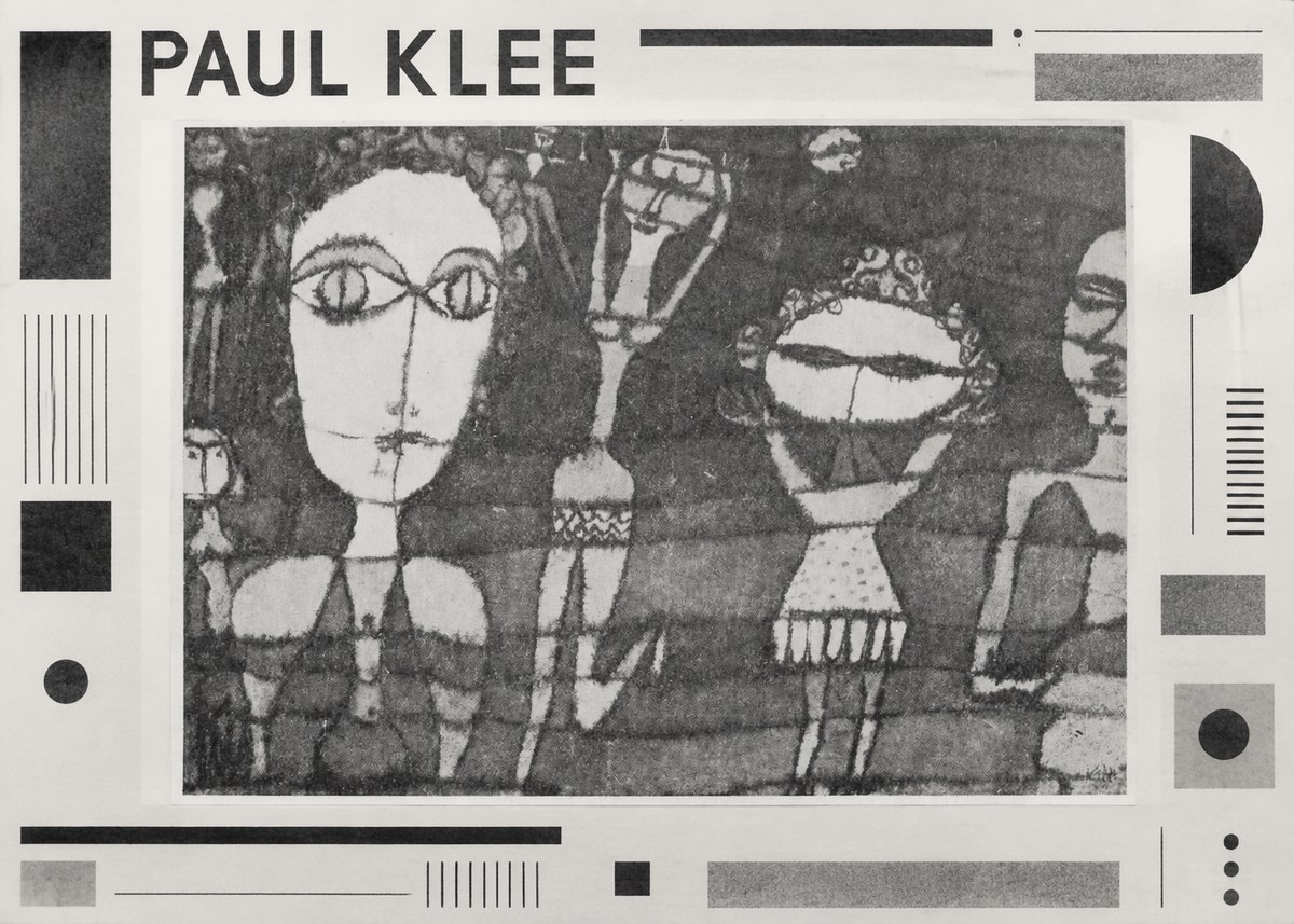 Paul Klee Specter of a Genius No3 - Plakat