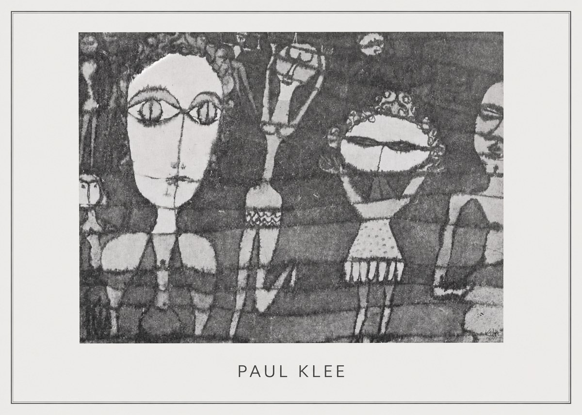 Paul Klee Specter of a Genius No5 - Plakat