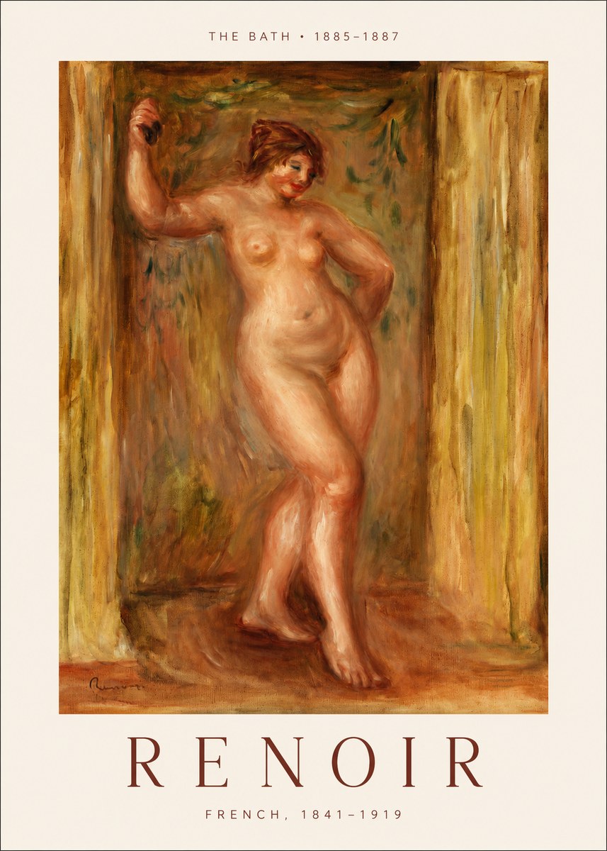 Renoir The Bath No1 - Plakat
