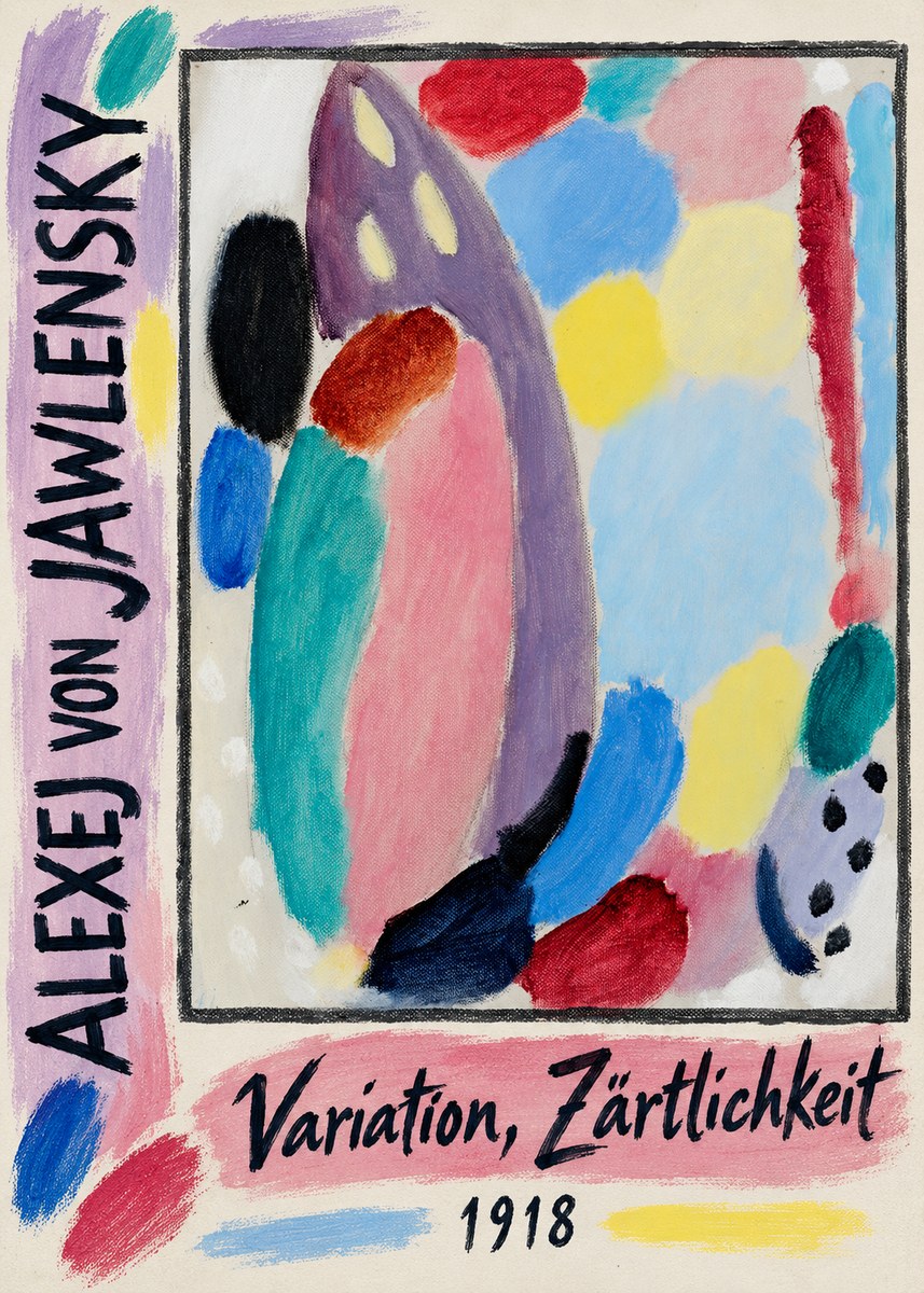 Alexej von Jawlensky Variation, Zärtlichkeit No2 - Plakat