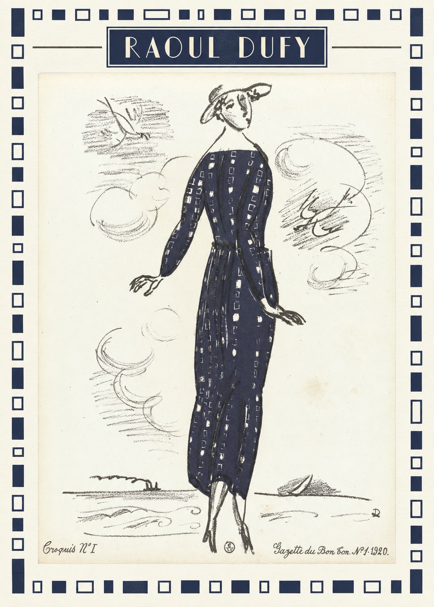 Raoul Dufy Croquis N°i No6 - Plakat