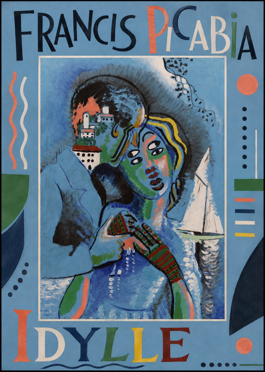 Francis Picabia Idylle No1 - Plakat