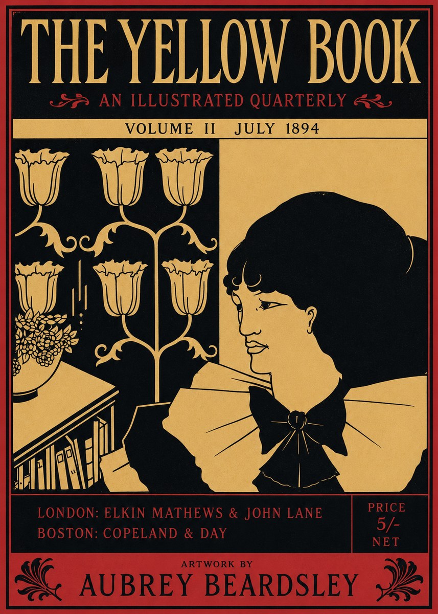Aubrey Beardsley The Yellow Book - Volume Ii July 1894 No2 - Plakat