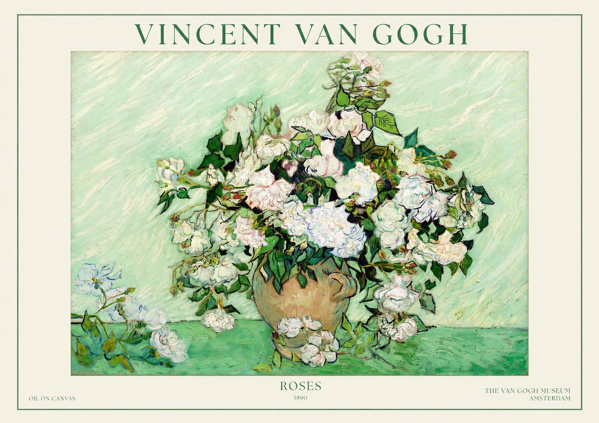 Van Gogh Roses II No1 - Plakat