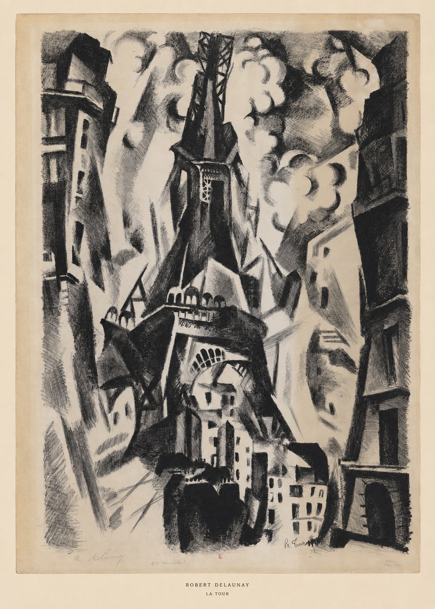 Robert Delaunay La Tour No6 - Plakat
