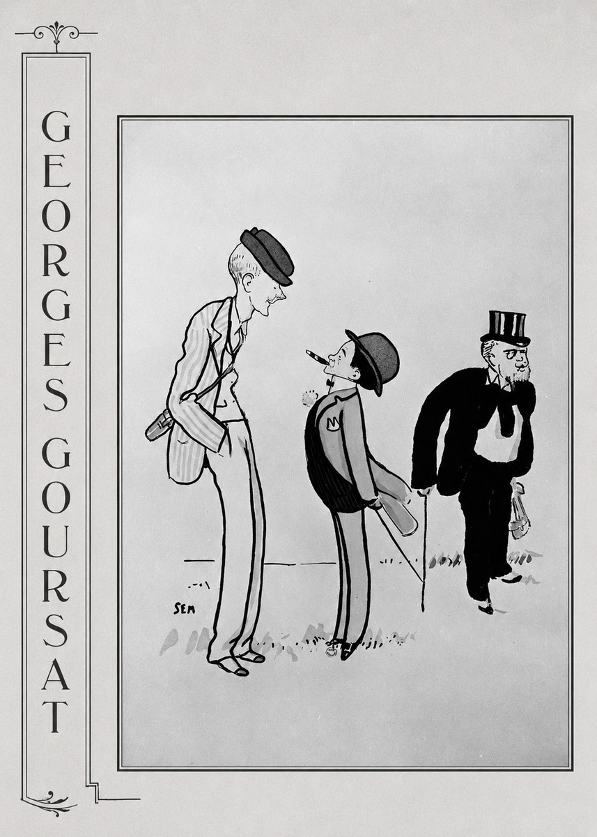 Georges Goursat Georges Goursat V No2 - Plakat