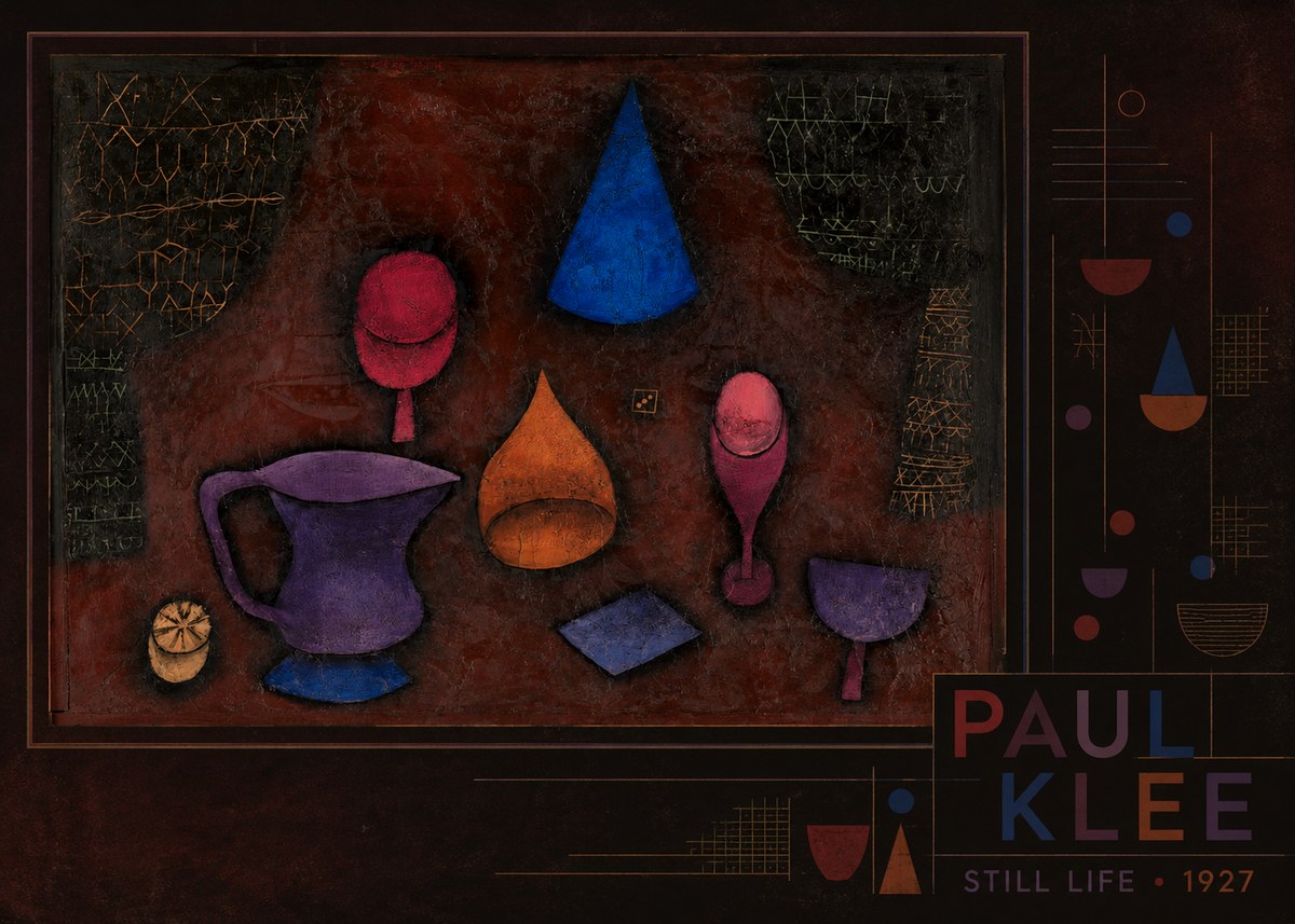 Paul Klee Still Life No4 - Plakat