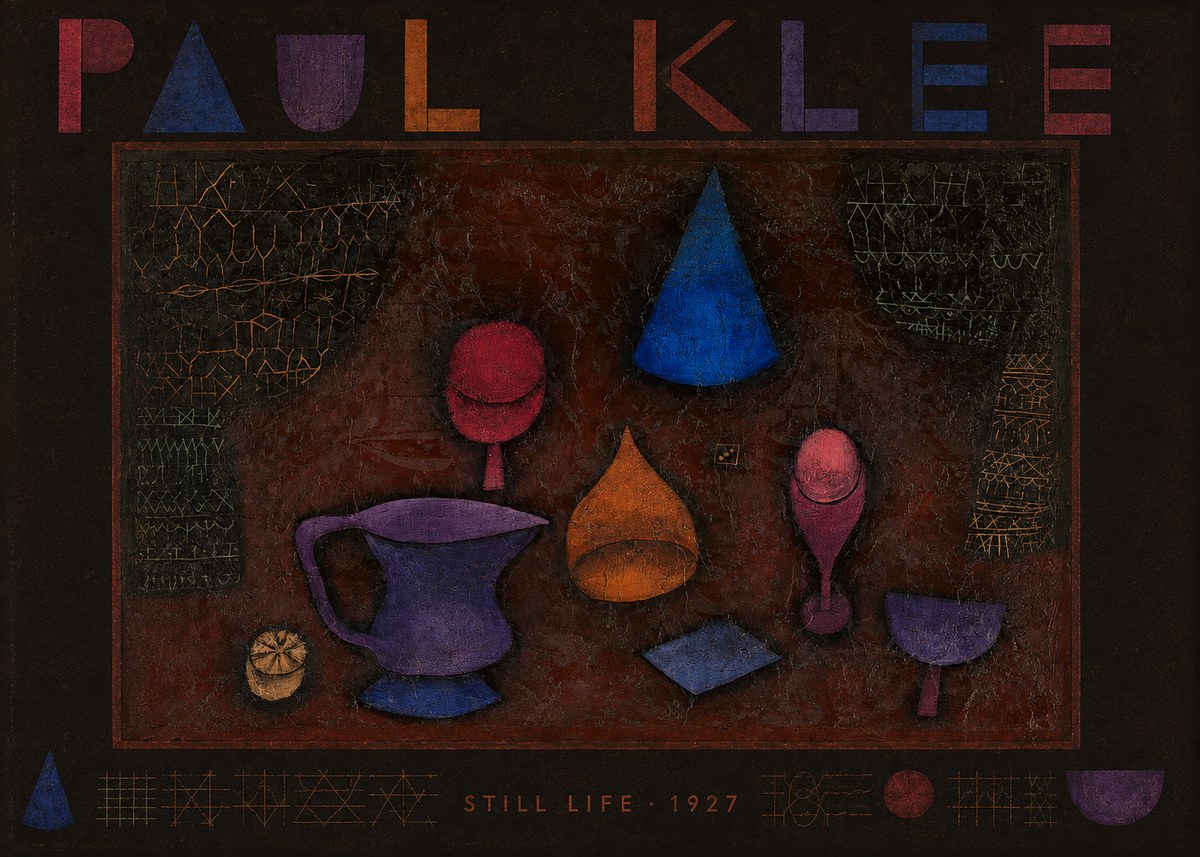 Paul Klee Still Life No5 - Plakat