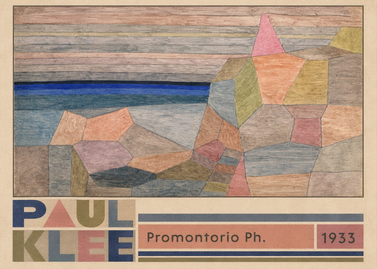 Paul Klee Promontorio Ph. No4 - Plakat