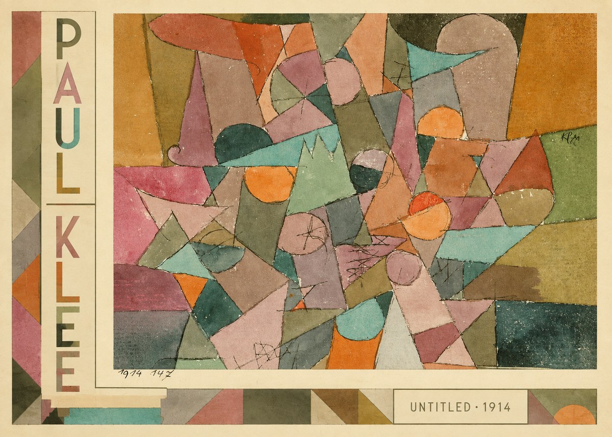 Paul Klee Untitled No2 - Plakat
