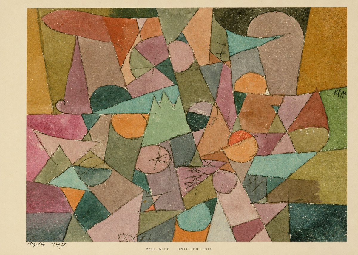 Paul Klee Untitled No6 - Plakat
