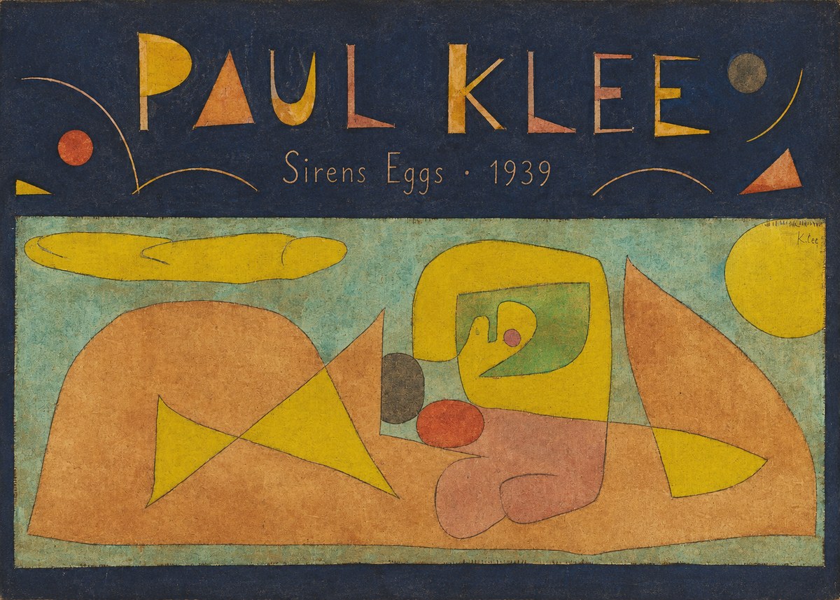 Paul Klee Sirens Eggs No4 - Plakat