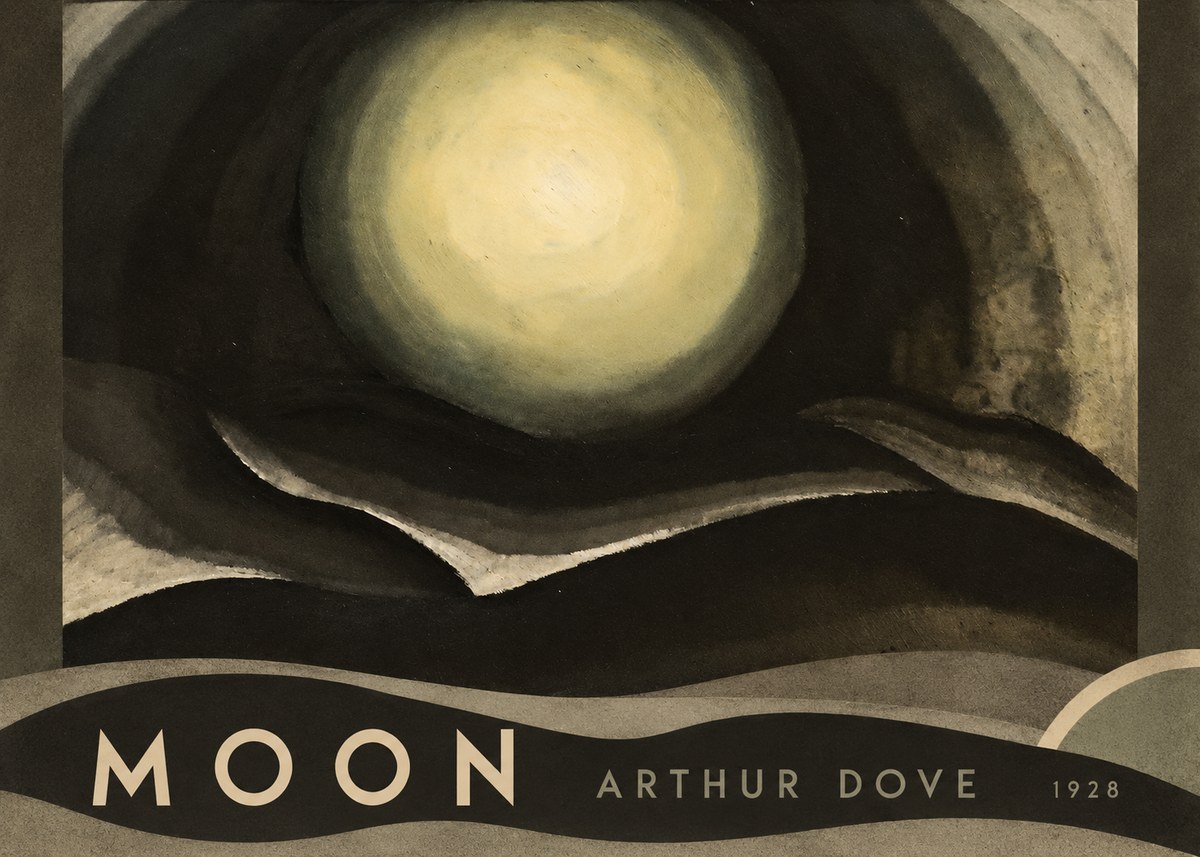 Arthur Dove Moon No3 - Plakat