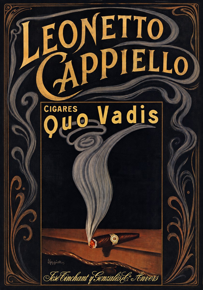 Leonetto Cappiello Quo Vadis No4 - Plakat