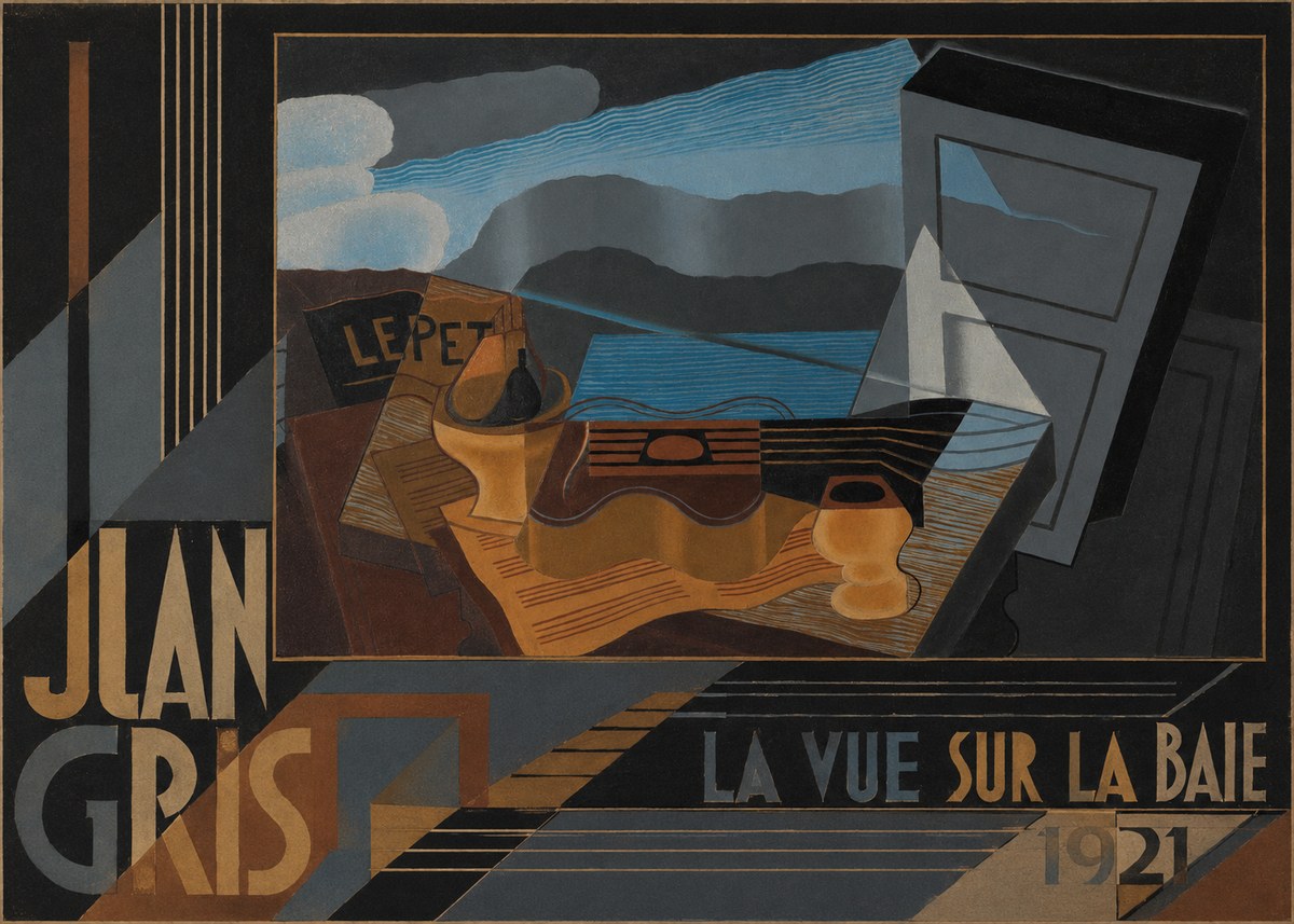 Juan Gris La Vue Sur La Baie No5 - Plakat