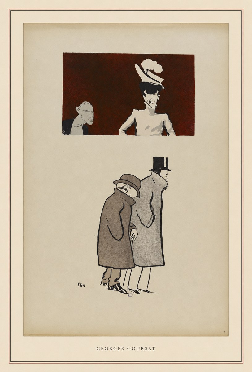 Georges Goursat Georges Goursat VI No4 - Plakat
