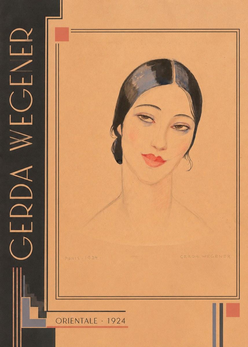 Gerda Wegener Orientale No2 - Plakat