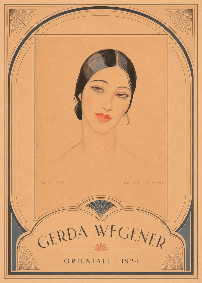 Gerda Wegener Orientale No3 - Plakat
