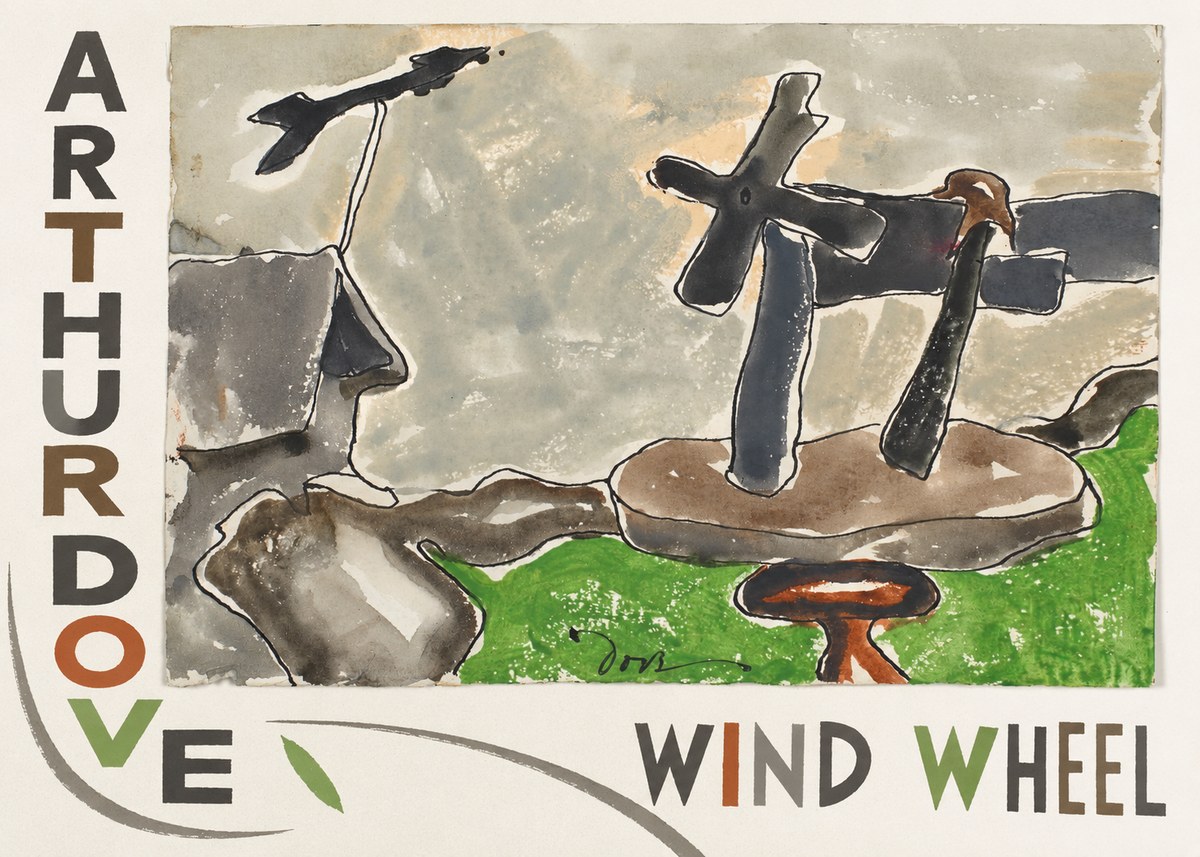 Arthur Dove Wind Wheel No3 - Plakat