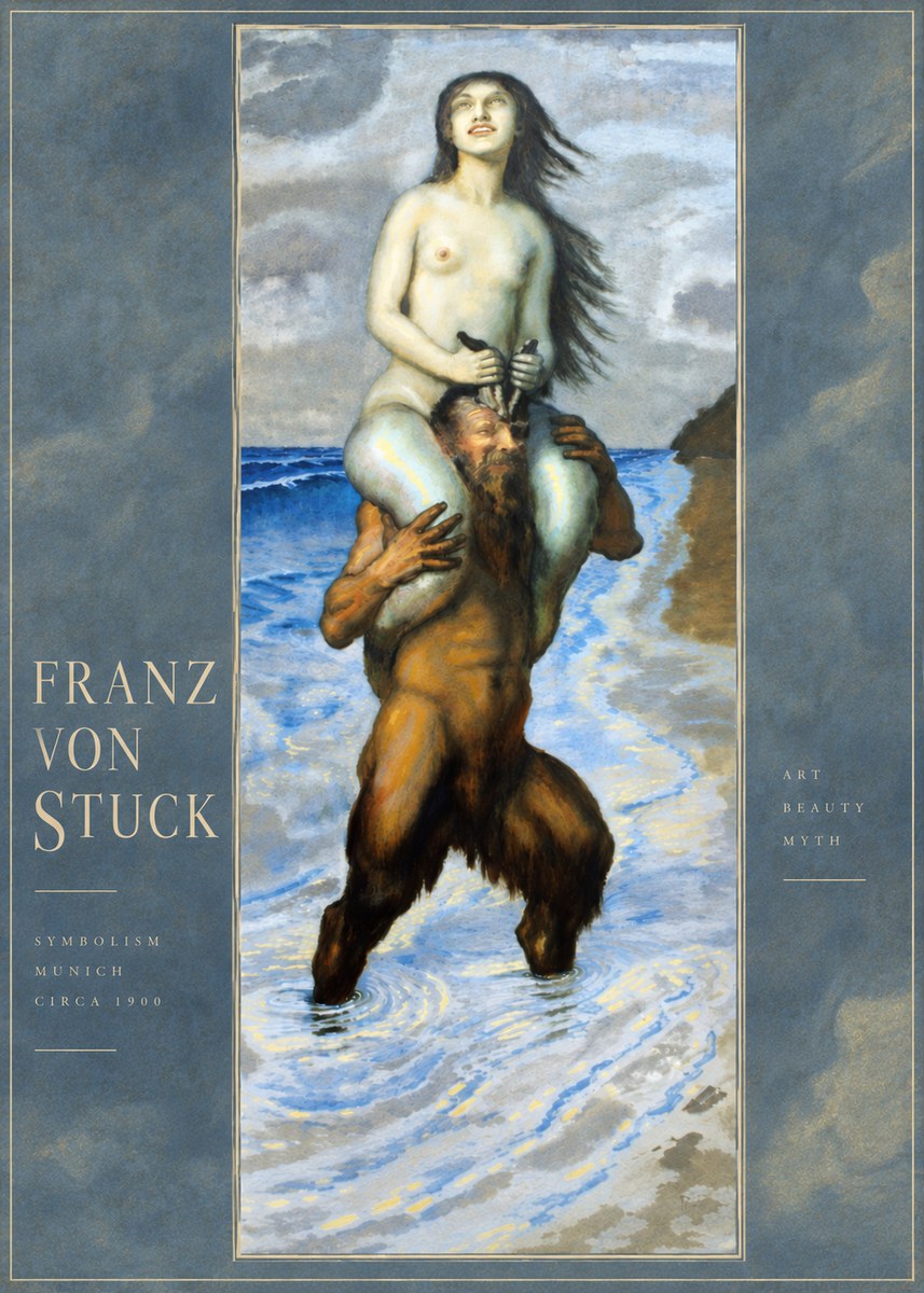 Franz von Stuck The Birth of Venus No6 - Plakat