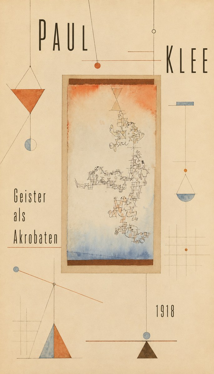 Paul Klee Geister Als Akrobaten No6 - Plakat