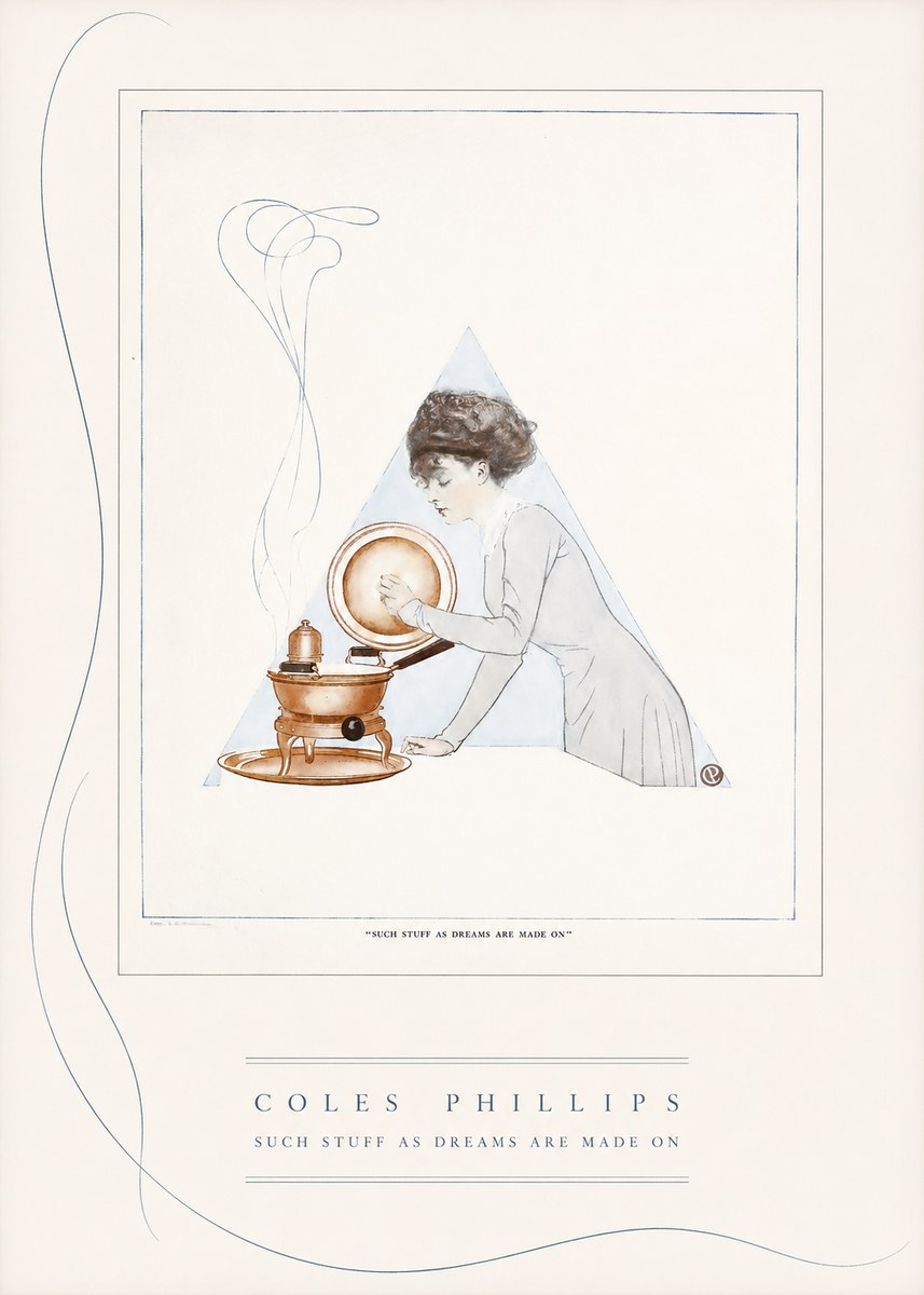 Coles Phillips Such Stuff as Dreams Are Made On No3 - Plakat
