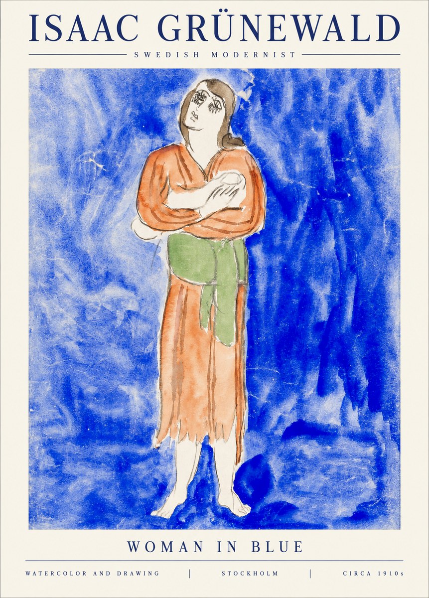 Isaac Grünewald The Dancer I No6 - Plakat