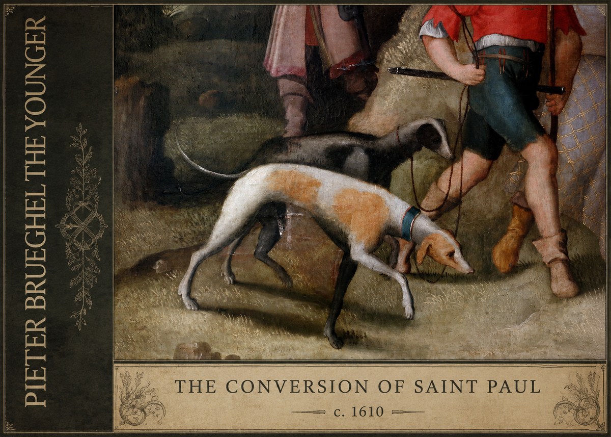 Pieter Bruegel The Conversion of Saint Paul II No2 - Plakat