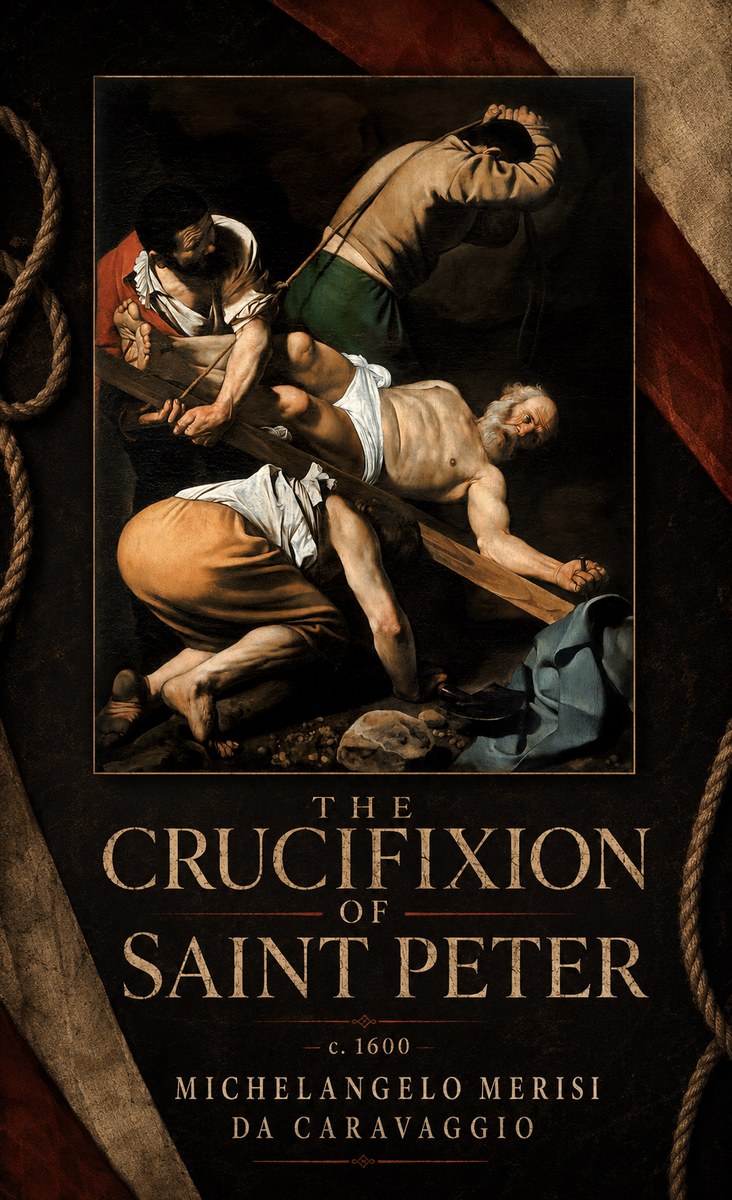 Michelangelo Merisi da Caravaggio The Crucifixion of Saint Peter IV No6 - Plakat