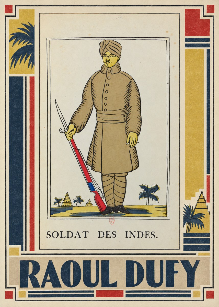 Raoul Dufy Soldat Des Indes. No2 - Plakat