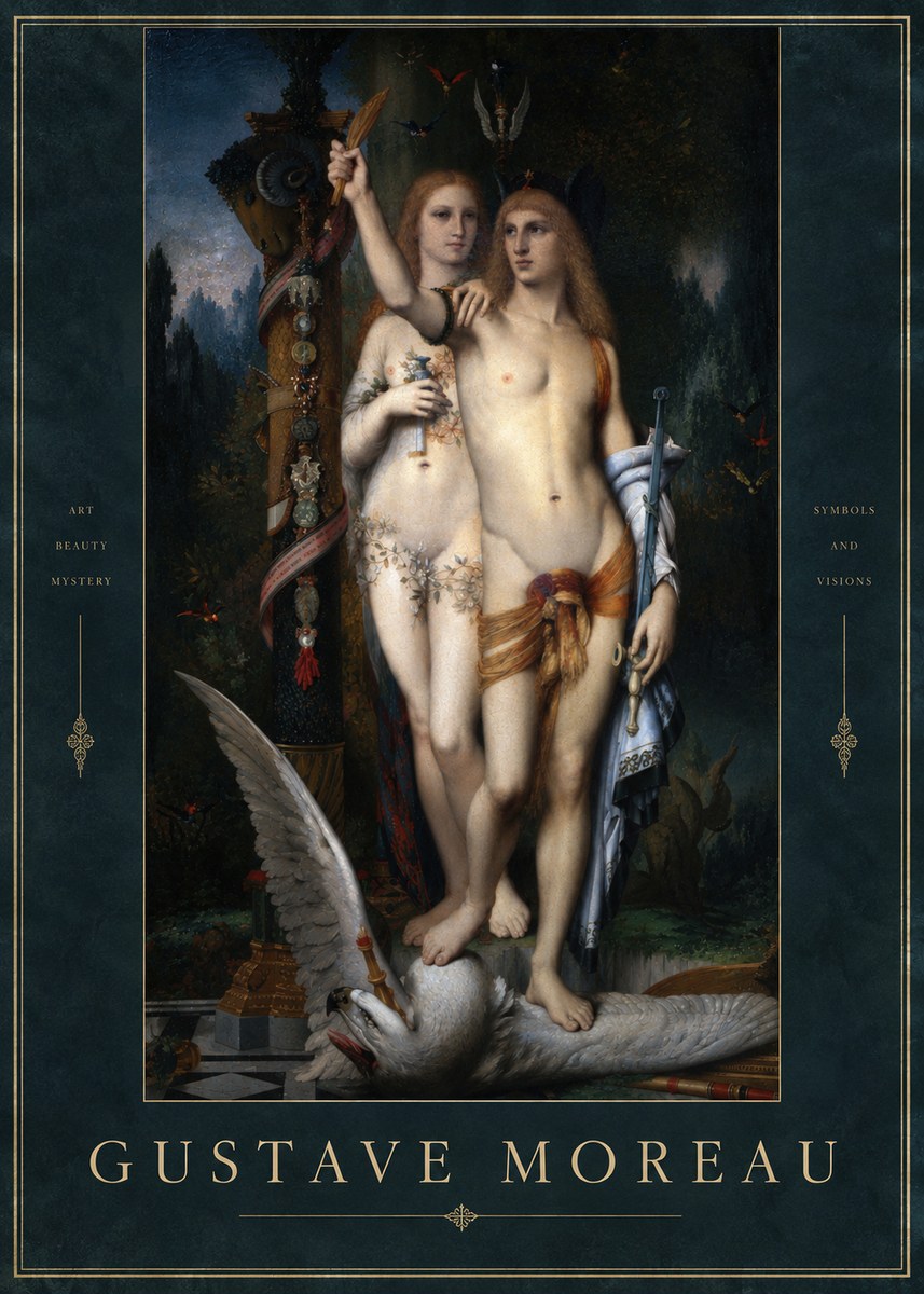 Gustave Moreau The Chimeras No2 - Plakat