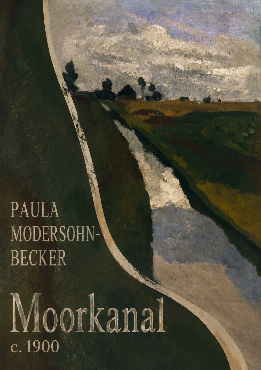 Paula Modersohn-Becker Moorkanal No4 - Plakat
