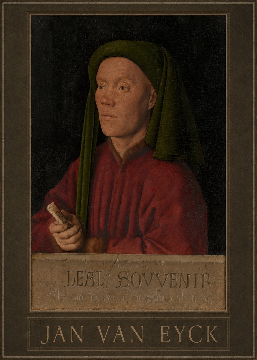 Jan van Eyck Léal Souvenir No1 - Plakat