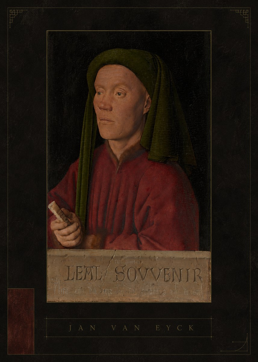 Jan van Eyck Léal Souvenir No4 - Plakat