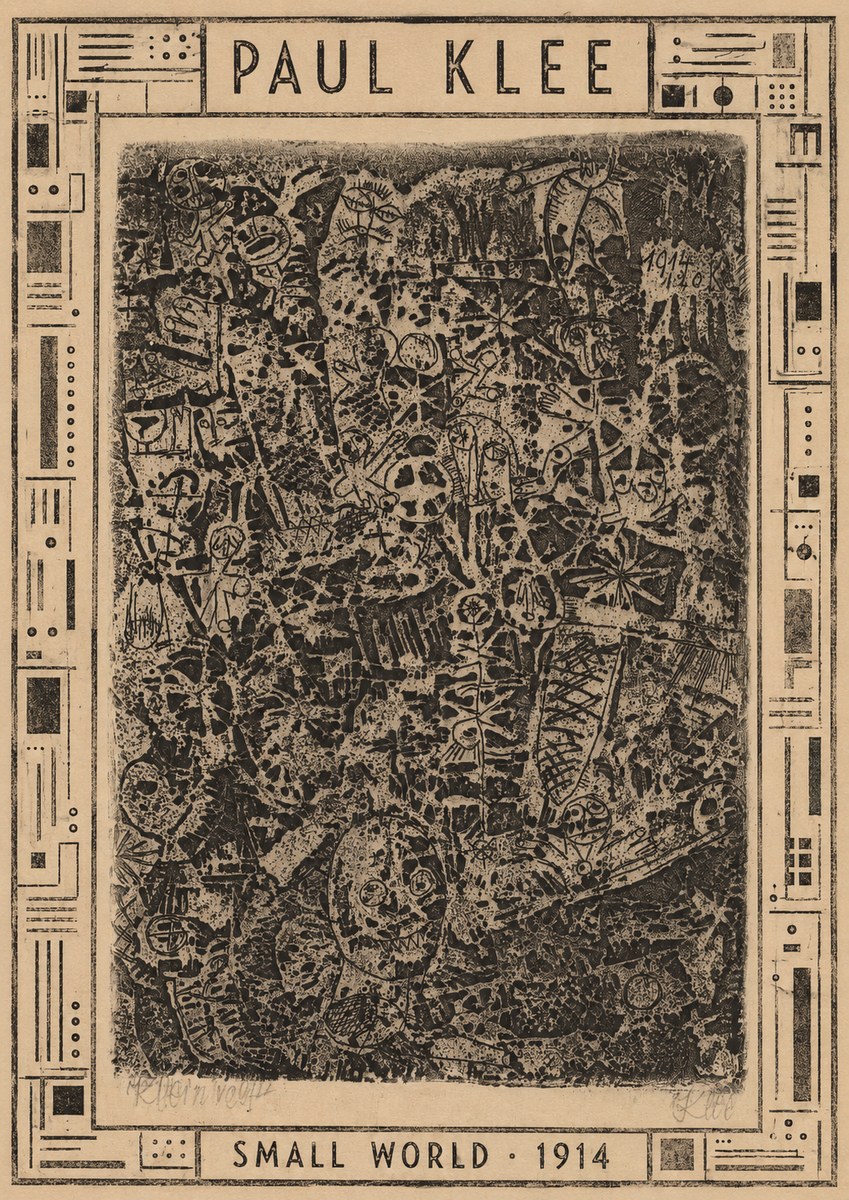 Paul Klee Small World No3 - Plakat