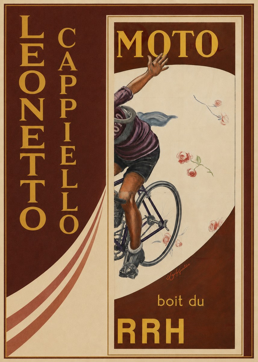Leonetto Cappiello Moto Rrh No4 - Plakat