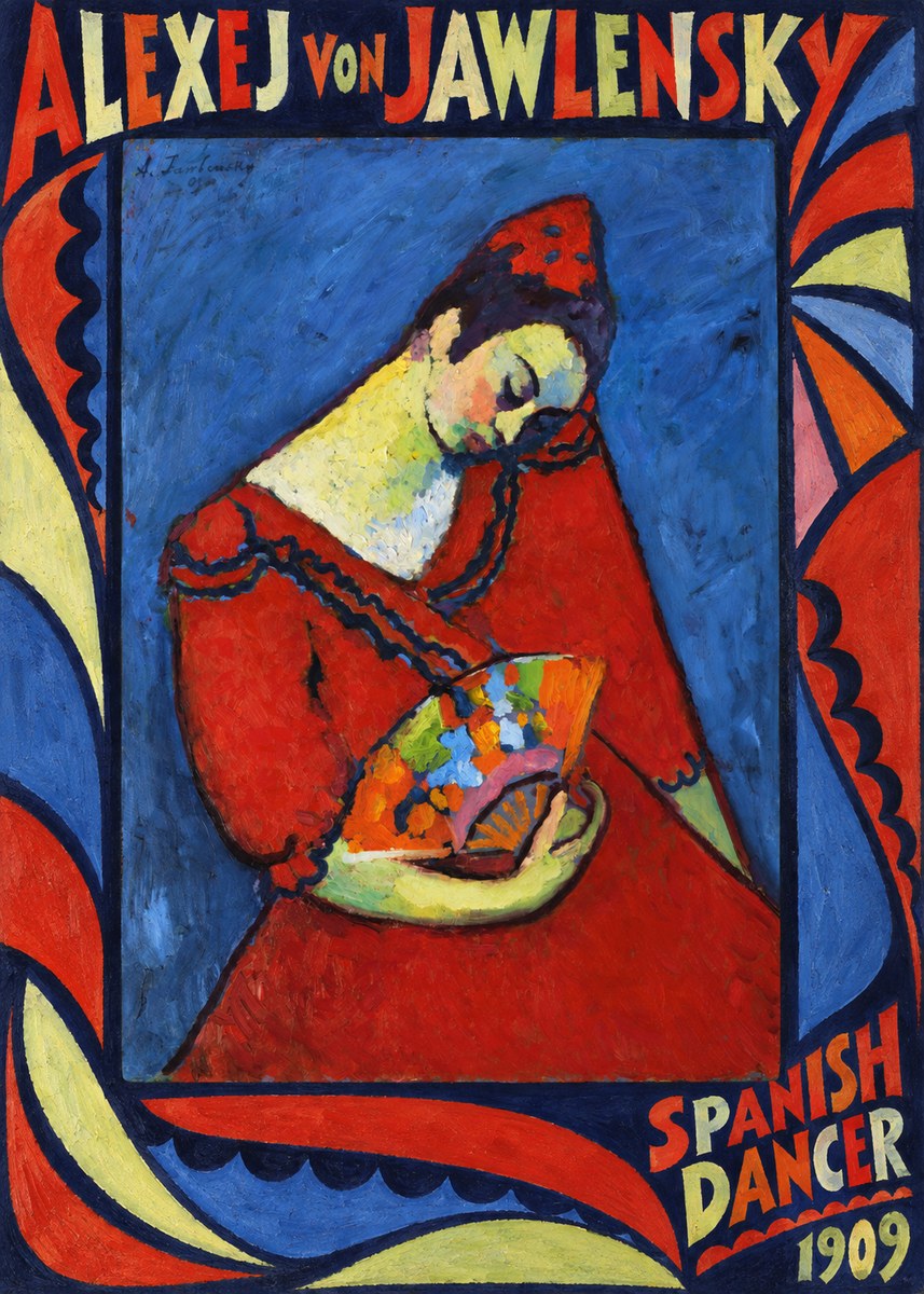 Alexej von Jawlensky Spanish Dancer No6 - Plakat