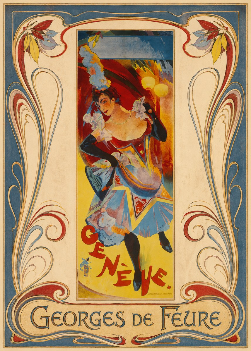 Georges de Feure Genève No1 - Plakat