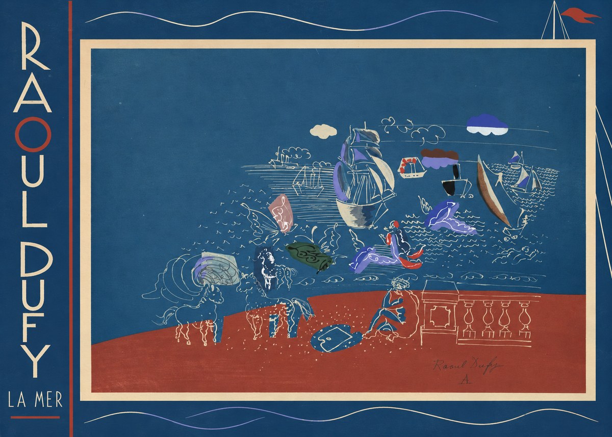 Raoul Dufy La Mer No2 - Plakat