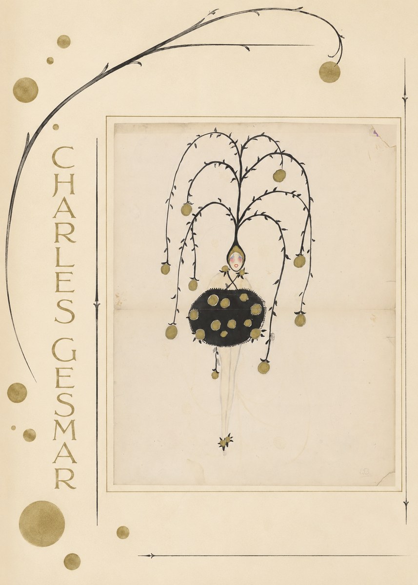 Charles Gesmar Figure with Hanging Orbs No3 - Plakat