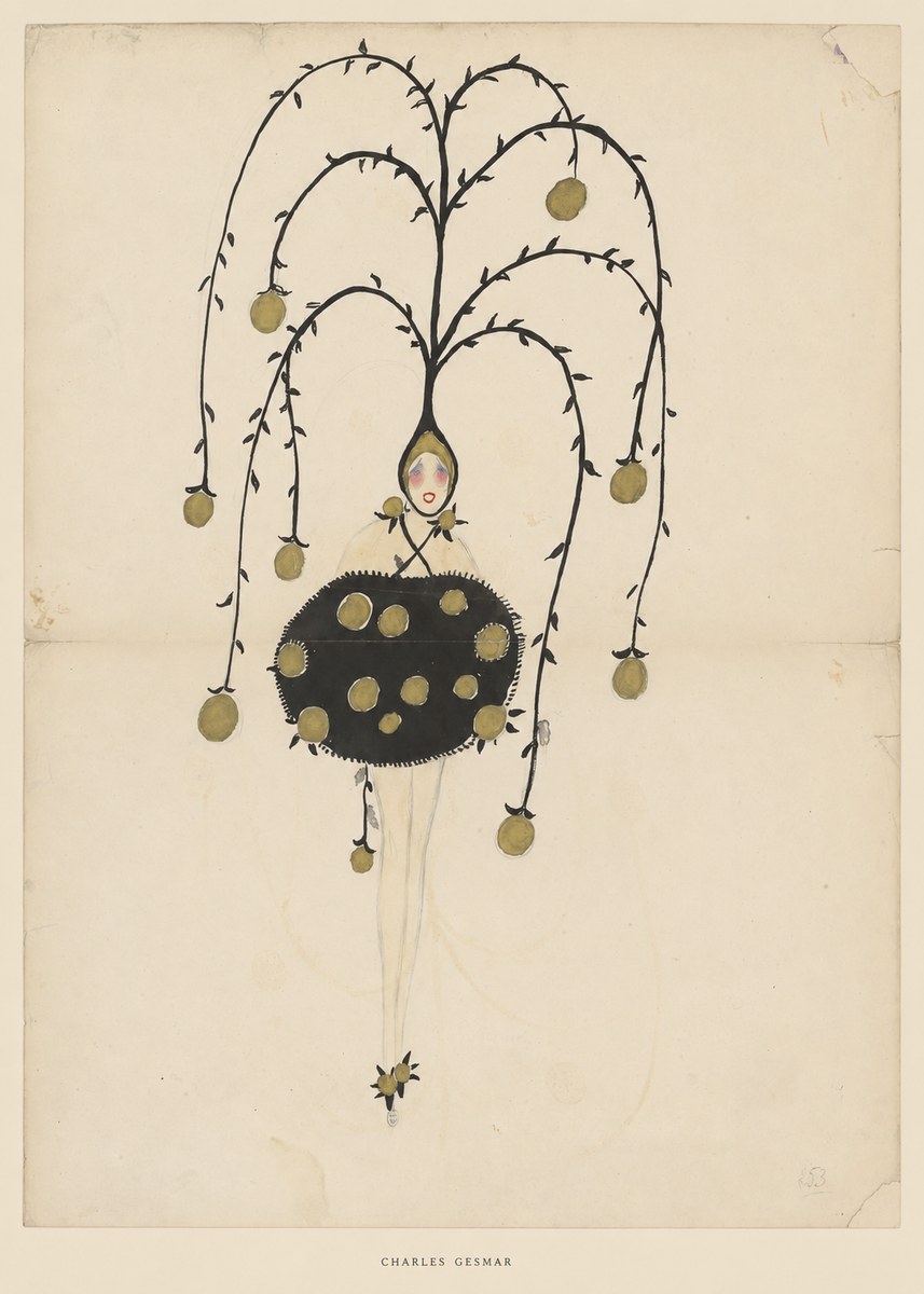 Charles Gesmar Figure with Hanging Orbs No5 - Plakat