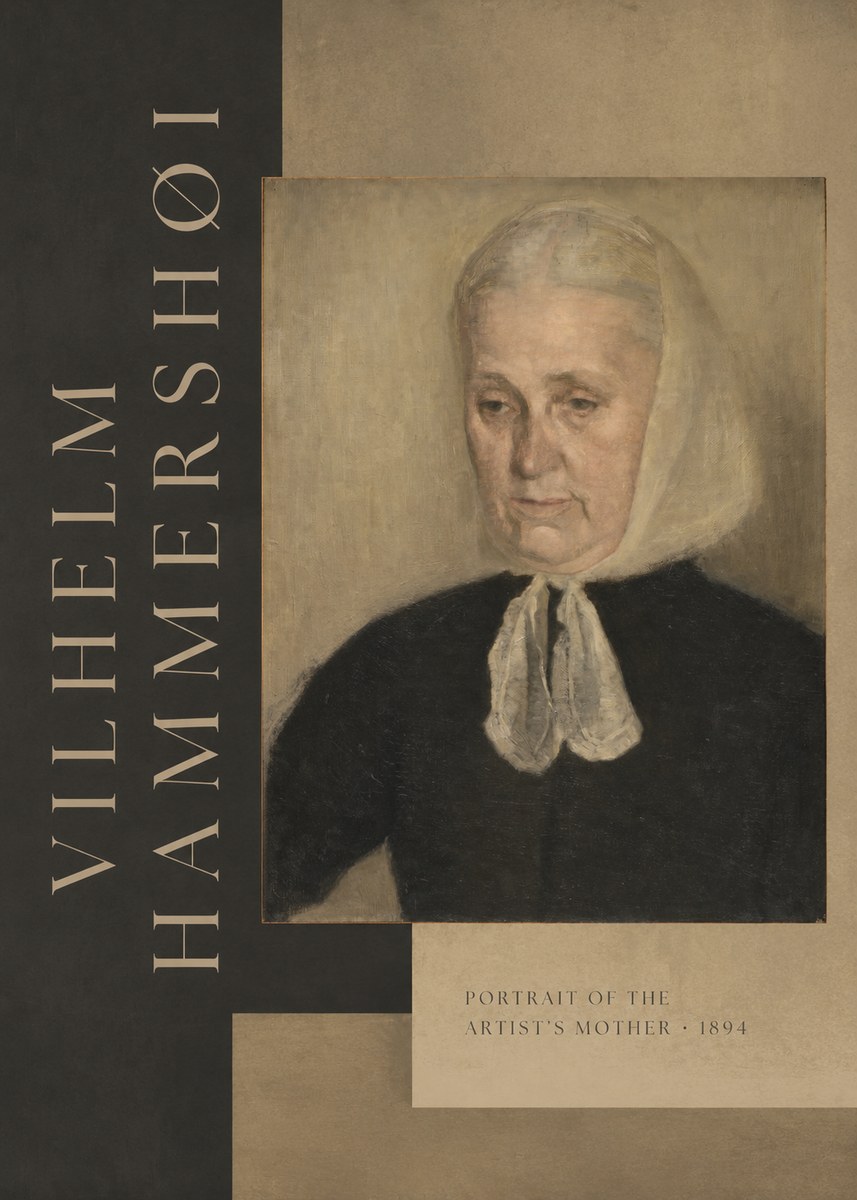 Vilhelm Hammershøi Portrait of the Artist's Mother · 1894 No6 - Plakat