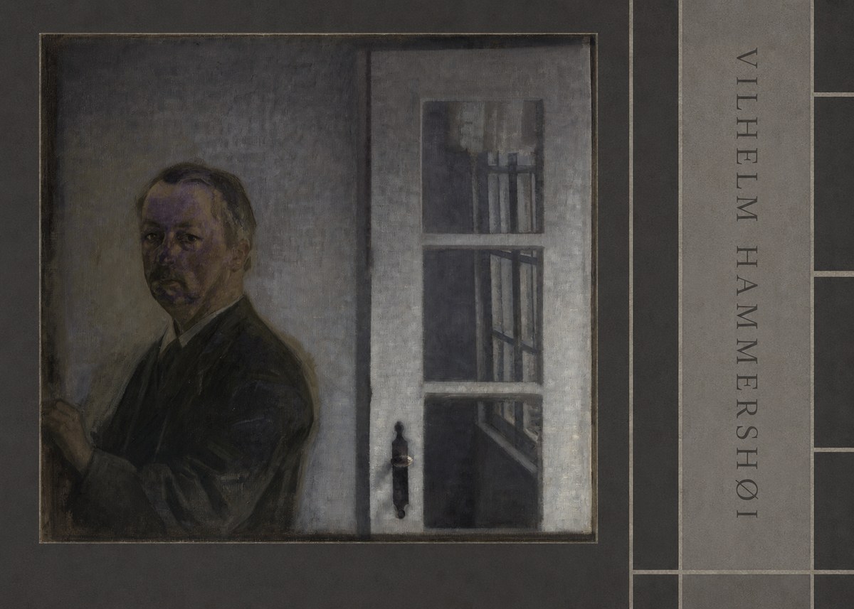 Vilhelm Hammershøi Self-portrait II No2 - Plakat